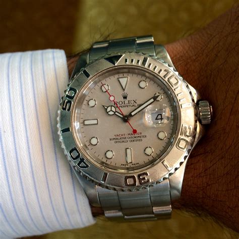 rolex yachtmaster steel and platinum review|rolex yacht master platinum bezel.